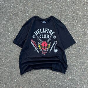 Stranger Things Hellfire Club Graphic T-shirt Shirt Pullover 👹